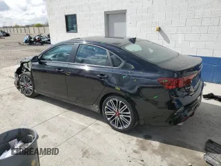 2023 Kia Forte GT with VIN 3KPF44AC1PE617617, listed as a Copart auction lot 51715945 with 38,550 mi miles and Salvage Title. Bid and sale history available at carsss.com. Image 2.