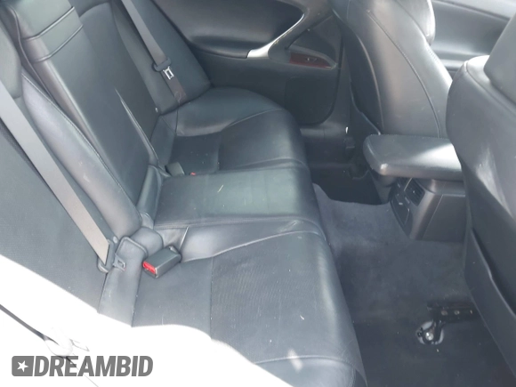 2006 Lexus IS 250 with VIN JTHCK262762005185, listed as a IAAI auction lot 42260912 with 131,653 mi miles and . Bid and sale history available at DreamBid. Image 8.