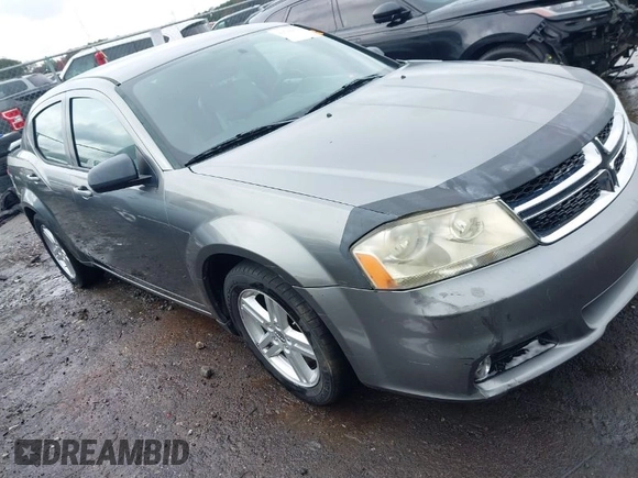 2013 Dodge Avenger SXT with VIN 1C3CDZCB5DN621881, listed as a IAAI auction lot 41739476 with 245,816 mi miles and . Bid and sale history available at DreamBid. Image 1.