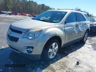 2013 Chevrolet Equinox LTZ with VIN 1GNALFEK9DZ108327, listed as a IAAI auction lot 41598350 with 95,458 mi miles. Bid and sale history available at carsss.com. Image 2.