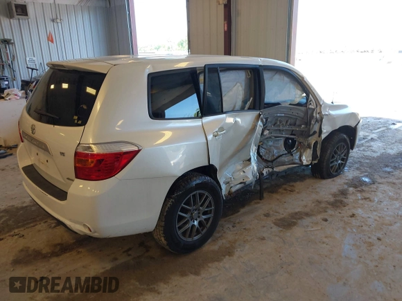2008 Toyota Highlander with VIN JTEES41A582028404, listed as a IAAI auction lot 42608413 with 225,070 mi miles and . Bid and sale history available at DreamBid. Image 4.