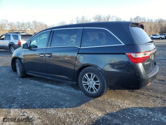 2013 Honda Odyssey EX-L with VIN 5FNRL5H60DB082386, listed as a Copart auction lot 48262115 with 260,459 mi miles and Clean Title. Bid and sale history available at carsss.com. Image 2.