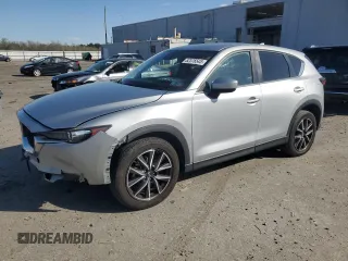 2018 Mazda CX-5 Touring with VIN JM3KFACM2J0338438, listed as a Copart auction lot 52376545 with 108,416 mi miles and Salvage Title. Bid and sale history available at carsss.com. Image 1.