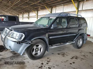 2002 Nissan Xterra XE with VIN 5N1ED28T62C534587, listed as a Copart auction lot 52828005 with 185,848 mi miles and Salvage title. Bid and sale history available at DreamBid. Image 1.