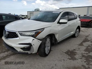 2019 Acura RDX with VIN 5J8TC1H38KL022310, listed as a Copart auction lot 54165295 with 114,582 mi miles and Salvage title. Bid and sale history available at DreamBid. Image 1.