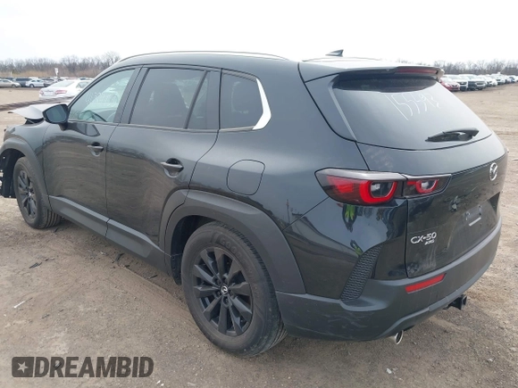 2024 Mazda CX-50 S Premium with VIN 7MMVABDM9RN155593, listed as a IAAI auction lot 41784433 with 20,549 mi miles and . Bid and sale history available at DreamBid. Image 3.