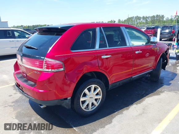 2010 Lincoln MKX with VIN 2LMDJ6JC6ABJ13039, listed as a IAAI auction lot 42044746 with 166,034 mi miles. Bid and sale history available at carsss.com. Image 4.