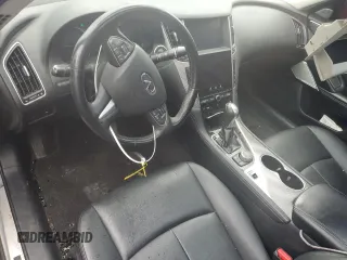 2017 Infiniti Q50 Signature Edition with VIN JN1EV7APXHM730064, listed as a Copart auction lot 58155405 with 93,425 mi miles and Salvage title. Bid and sale history available at DreamBid. Image 8.