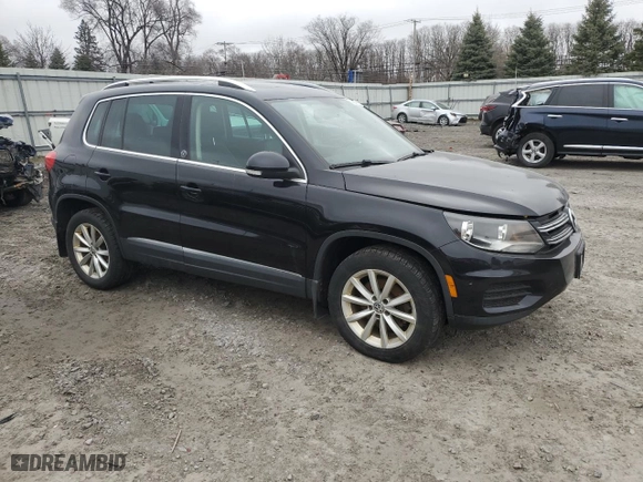 2017 Volkswagen Tiguan Wolfsburg Edition with VIN WVGSV7AX7HK025004, listed as a Copart auction lot 50006475 with 103,754 mi miles and Clean Title. Bid and sale history available at carsss.com. Image 4.