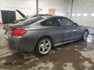 2016 BMW 4 Series 435i xDrive z VIN WBA3R5C56GK374020, wystawiony jako Copart lot #44822795 z przebiegiem 82 744 mil mil oraz Szkoda całkowita • Salvage title. Historia ofert i sprzedaży dostępna na DreamBid. Obrazek 3.