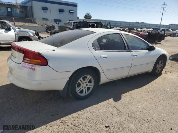 1999 Dodge Intrepid ES with VIN 2B3HD56J3XH637069, listed as a Copart auction lot 84954124 with 159,138 mi miles and Salvage Title. Bid and sale history available at carsss.com. Image 3.