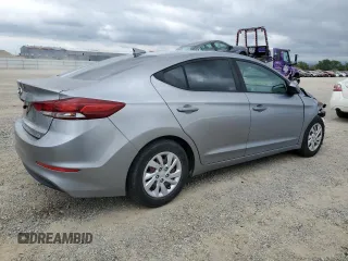 2017 Hyundai Elantra SE with VIN 5NPD74LF5HH188632, listed as a Copart auction lot 53963525 with 127,024 mi miles and Salvage Title. Bid and sale history available at DreamBid. Image 3.