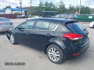 2015 Kia Forte 5-Door EX with VIN KNAFX5A87F5310145, listed as a IAAI auction lot 42031351 with 75,672 mi miles. Bid and sale history available at carsss.com. Image 3.