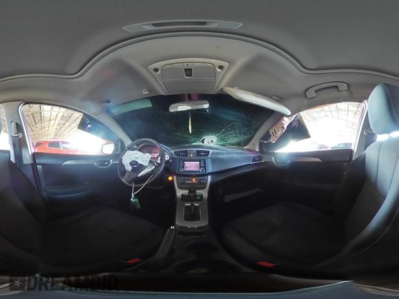 2015 Nissan Sentra SV with VIN 3N1AB7AP7FY377297, listed as a Copart auction lot 50177905 with 134,147 mi miles and Salvage Title. Bid and sale history available at DreamBid. Image 13.