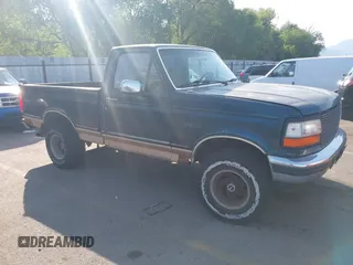 1995 Ford F-150 with VIN 1FTEF14H0SNA66791, listed as a IAAI auction lot 42583333 with 236,624 mi miles and . Bid and sale history available at DreamBid. Image 1.