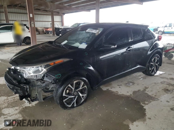 2018 Toyota C-HR XLE with VIN NMTKHMBX5JR056290, listed as a Copart auction lot 53560775 with 116,924 mi miles and Salvage title. Bid and sale history available at DreamBid. Image 1.