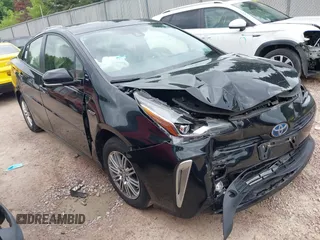 2019 Toyota Prius LE with VIN JTDL9RFU5K3001969, listed as a IAAI auction lot 42529607 with 34,708 mi miles and . Bid and sale history available at DreamBid. Image 1.