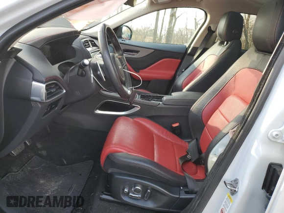 2020 Jaguar F-Pace 25t Checkered Flag Edition z VIN SADCP2FX5LA617227, wystawiony jako Copart lot #86573724 z przebiegiem 76 261 mil mil oraz Szkoda całkowita • Salvage title. Historia ofert i sprzedaży dostępna na DreamBid. Obrazek 7.