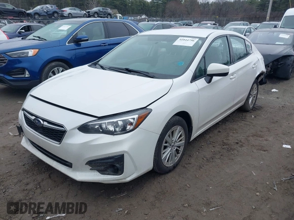 2017 Subaru Impreza Premium with VIN 4S3GKAB61H3612332, listed as a IAAI auction lot 41844756 with 118,754 mi miles. Bid and sale history available at carsss.com. Image 18.