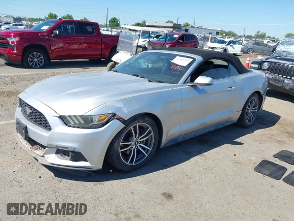 2016 Ford Mustang EcoBoost Premium with VIN 1FATP8UHXG5243292, listed as a IAAI auction lot 42315552 with 106,753 mi miles and . Bid and sale history available at DreamBid. Image 2.