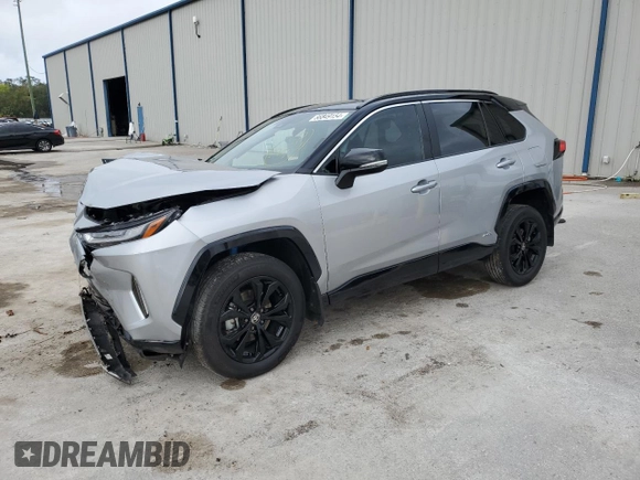 2024 Toyota RAV4 Hybrid XSE with VIN 2T3E6RFV5RW055015, listed as a Copart auction lot 86849154 with 17,849 mi miles and Salvage Title. Bid and sale history available at carsss.com. Image 1.