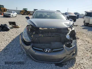 2013 Hyundai Elantra Limited with VIN 5NPDH4AE7DH202368, listed as a Copart auction lot 52707695 with 105,956 mi miles and Salvage Title. Bid and sale history available at DreamBid. Image 5.