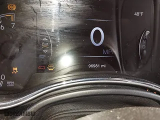 2018 Jeep Grand Cherokee Limited with VIN 1C4RJFBG5JC503590, listed as a IAAI auction lot 41708020 with 96,981 mi miles. Bid and sale history available at carsss.com. Image 16.
