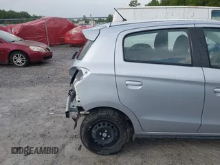 2024 Mitsubishi Mirage ES with VIN ML32AUHJ0RH016520, listed as a IAAI auction lot 42609025 with 16,419 mi miles and . Bid and sale history available at DreamBid. Image 19.