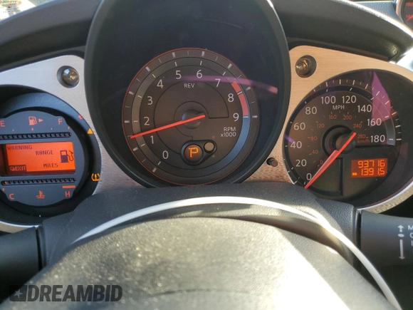 2016 Nissan 370Z with VIN JN1AZ4EH0GM934164, listed as a Copart auction lot 47460515 with 93,716 mi miles and Salvage Title. Bid and sale history available at carsss.com. Image 9.