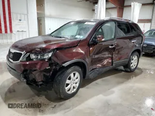 2011 Kia Sorento LX with VIN 5XYKTDA16BG119022, listed as a Copart auction lot 54311575 with 165,210 mi miles and Salvage Title. Bid and sale history available at carsss.com. Image 1.