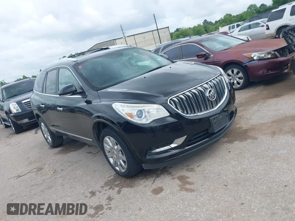 2017 Buick Enclave Leather with VIN 5GAKRBKD4HJ317071, listed as a IAAI auction lot 42141738 with 111,626 mi miles and . Bid and sale history available at DreamBid. Image 1.