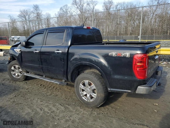 2020 Ford Ranger XL with VIN 1FTER4FH8LLA44430, listed as a Copart auction lot 44298085 with 75,485 mi miles and Salvage Title. Bid and sale history available at carsss.com. Image 2.