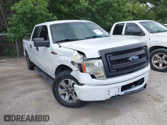 2014 Ford F-150 XL with VIN 1FTFW1CF1EFD12959, listed as a IAAI auction lot 42422218 with 234,818 mi miles and . Bid and sale history available at DreamBid. Image 1.