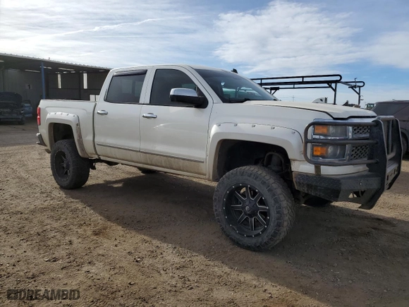 2014 Chevrolet Silverado 1500 LTZ with VIN 3GCUKSEC9EG121042, listed as a Copart auction lot 49515605 with 212,432 mi miles and Salvage Title. Bid and sale history available at carsss.com. Image 4.