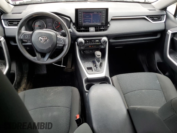 2021 Toyota RAV4 LE with VIN 2T3F1RFV6MC247024, listed as a Copart auction lot 56570715 with 49,043 mi miles and Salvage title. Bid and sale history available at DreamBid. Image 8.
