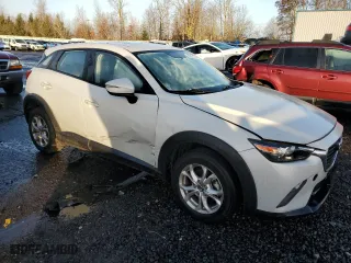 2016 Mazda CX-3 Touring with VIN JM1DKBC7XG0110631, listed as a Copart auction lot 82221324 with 20,922 mi miles and Salvage Title. Bid and sale history available at carsss.com. Image 4.