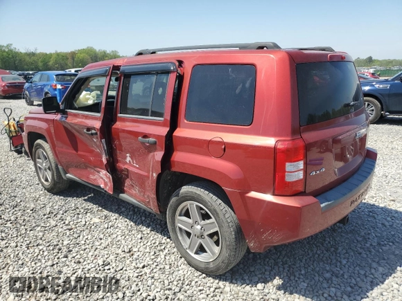 2008 Jeep Patriot Sport z VIN 1J8FF28W08D703852, wystawiony jako Copart lot #52450325 z przebiegiem 218 451 mil mil oraz Szkoda całkowita • Salvage title. Historia ofert i sprzedaży dostępna na DreamBid. Obrazek 2.