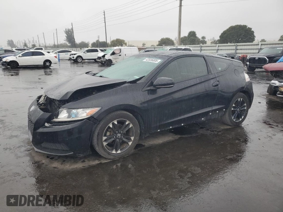 2015 Honda CR-Z with VIN JHMZF1D40FS003453, listed as a Copart auction lot 42036005 with 60,971 mi miles and Salvage Title. Bid and sale history available at carsss.com. Image 1.