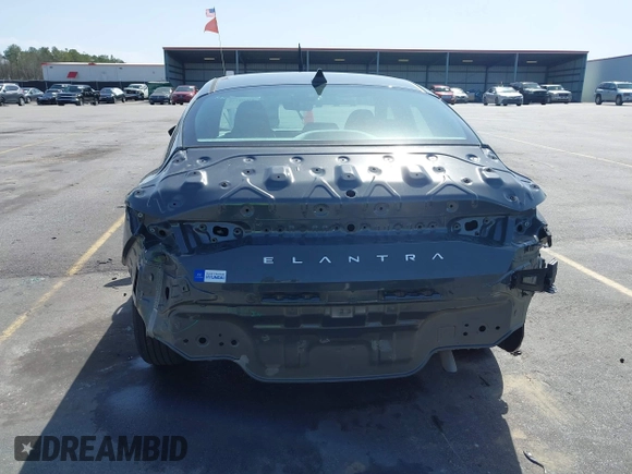 2024 Hyundai Elantra SEL with VIN KMHLM4DGXRU740964, listed as a IAAI auction lot 41698555 with 9,467 mi miles. Bid and sale history available at carsss.com. Image 17.