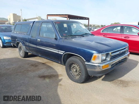 1994 Toyota 2WD Pickups DX with VIN JT4RN93P5R5103730, listed as a IAAI auction lot 42164918 with 396,623 mi miles. Bid and sale history available at carsss.com. Image 1.