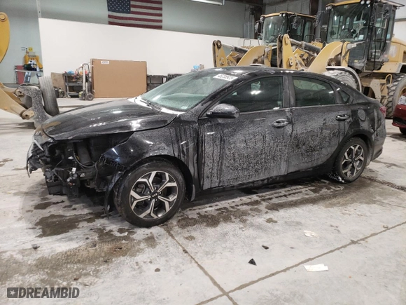 2019 Kia Forte FE with VIN 3KPF24AD0KE136314, listed as a Copart auction lot 45238925 with NaN miles and Salvage Title. Bid and sale history available at carsss.com. Image 1.
