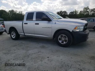 2012 Ram 1500 ST with VIN 1C6RD6FP2CS302098, listed as a Copart auction lot 65020725 with 198,405 mi miles and Clean title. Bid and sale history available at DreamBid. Image 4.