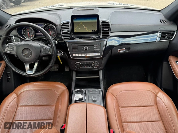 2018 Mercedes-Benz GLS with VIN 4JGDF7DE9JB015824, listed as a Copart auction lot 54592855 with 145,235 mi miles and Clean Title. Bid and sale history available at carsss.com. Image 9.