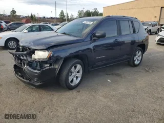 2016 Jeep Compass Sport with VIN 1C4NJCBA8GD687953, listed as a Copart auction lot 47005265 with 176,705 mi miles and Salvage Title. Bid and sale history available at carsss.com. Image 1.
