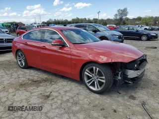 2016 BMW 4 Series 428i with VIN WBA4A9C58GG508399, listed as a Copart auction lot 52701715 with 89,424 mi miles and Salvage title. Bid and sale history available at DreamBid. Image 4.