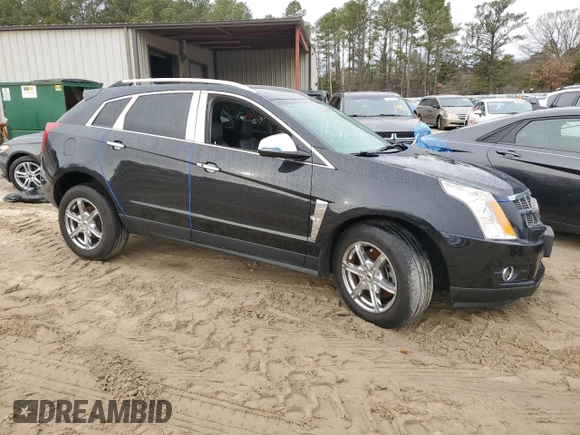2012 Cadillac SRX Luxury Collection with VIN 3GYFNAE33CS640733, listed as a Copart auction lot 86274224 with 140,813 mi miles and Salvage Title. Bid and sale history available at carsss.com. Image 4.