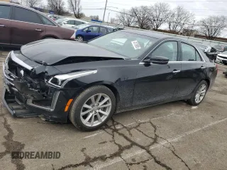 2017 Cadillac CTS RWD with VIN 1G6AP5SXXH0180139, listed as a Copart auction lot 43176995 with 21,860 mi miles and Salvage title. Bid and sale history available at DreamBid. Image 1.