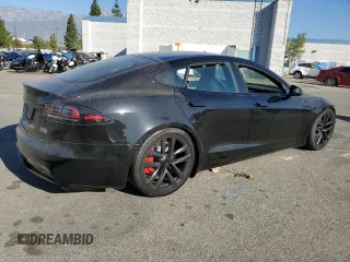 2024 Tesla Model S Plaid с VIN 5YJSA1E61RF539332, выставлен на аукционе Copart как лот 78630904 с пробегом Не указан миль и Списание • Salvage title. История ставок и продаж доступна на DreamBid. Изображение 3.