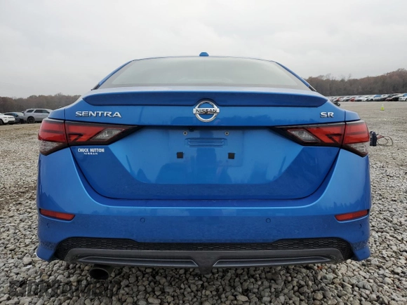 2021 Nissan Sentra SR with VIN 3N1AB8DV5MY268169, listed as a Copart auction lot 84290154 with 41,119 mi miles and Salvage Title. Bid and sale history available at DreamBid. Image 6.