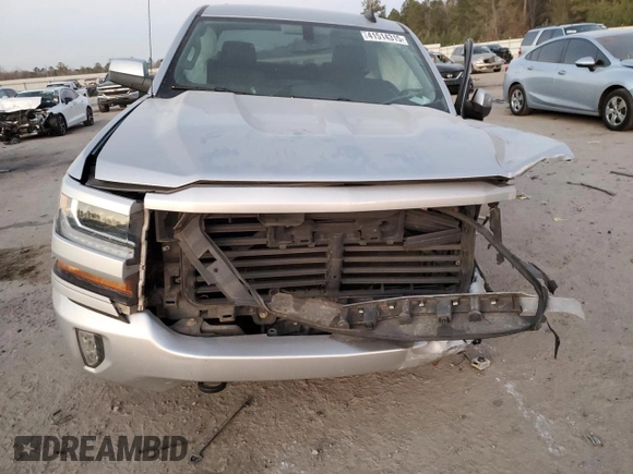 2018 Chevrolet Silverado 1500 LT with VIN 3GCUKREC2JG610420, listed as a Copart auction lot 41514315 with 0 mi miles and Salvage Title. Bid and sale history available at carsss.com. Image 5.